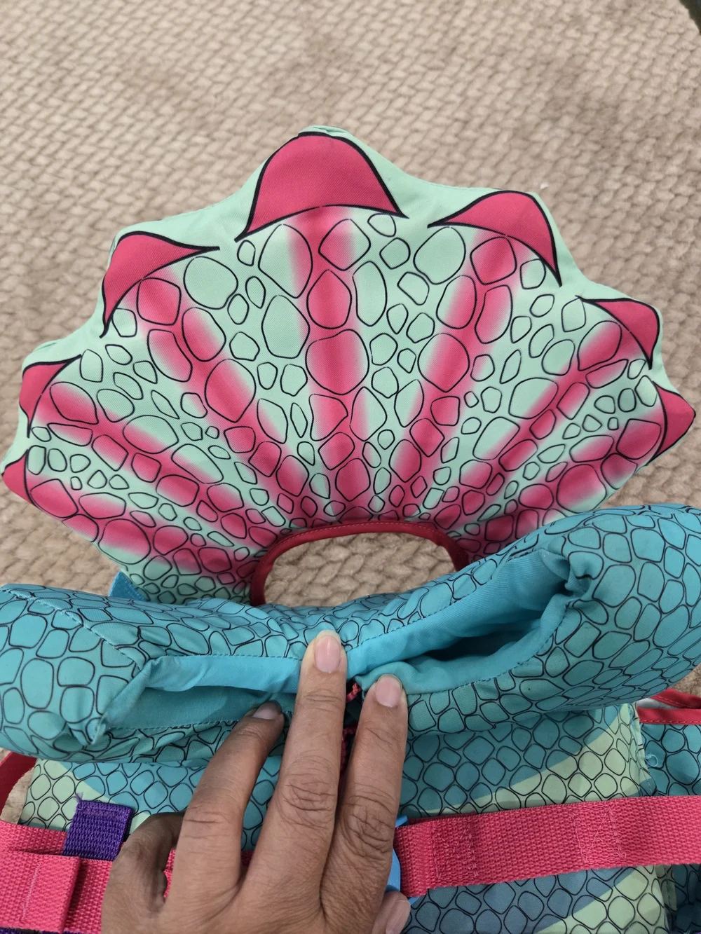 Speedo Kids Mermaid Life Jacket PFD 30-50 lbs